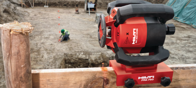 Niwelator laserowy ze statywem - Image