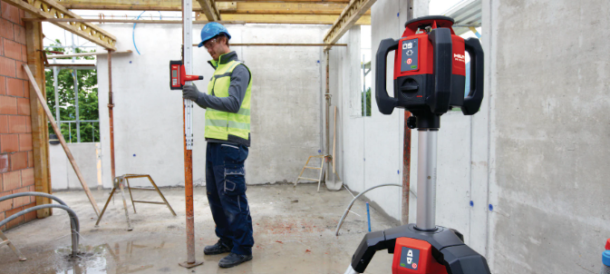 Niwelator laserowy ze statywem - Image