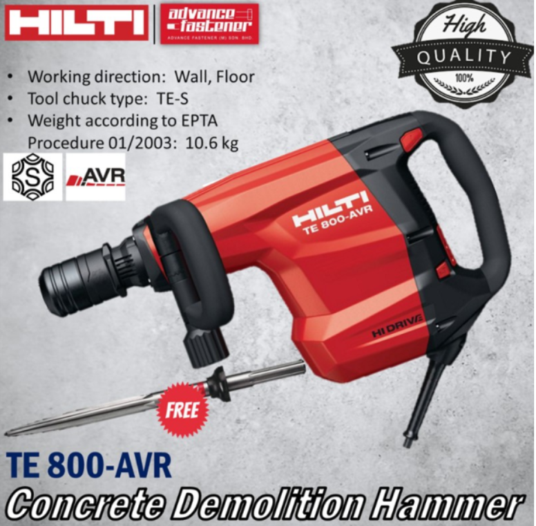 Młot udarowy sieciowy 11kg TE-S - Image