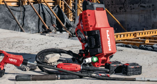 Plecakowy wibrator do betonu - Image