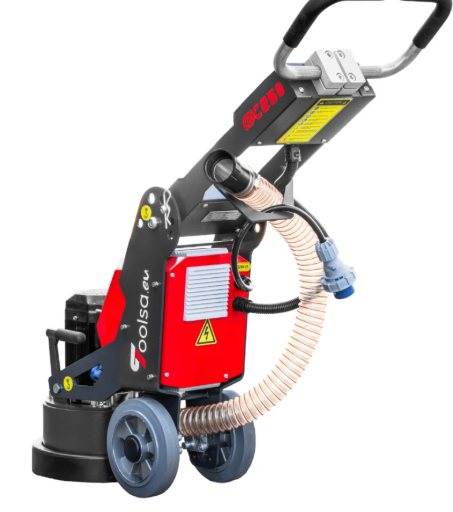 Szlifierka do polerowania betonu. - Image